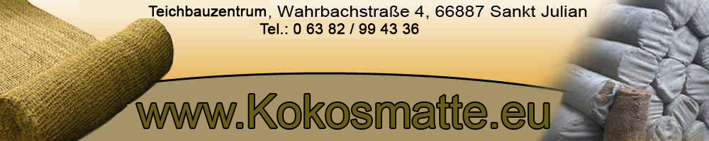 Kokosmatte-Banner